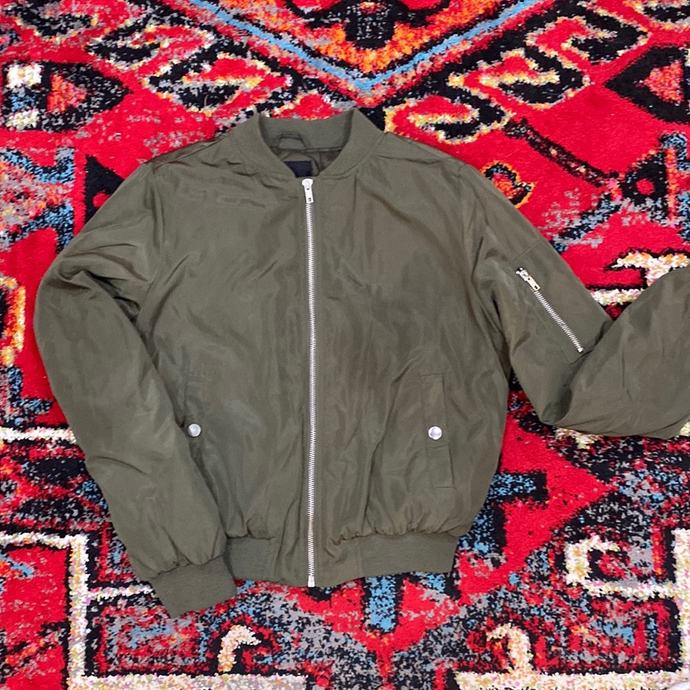 Forever 21 - Olive bomber jacket